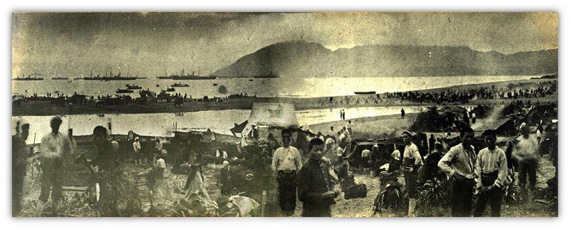 The Imperial Guards Division landed Audi Bay, Cape San Diego in 1895
