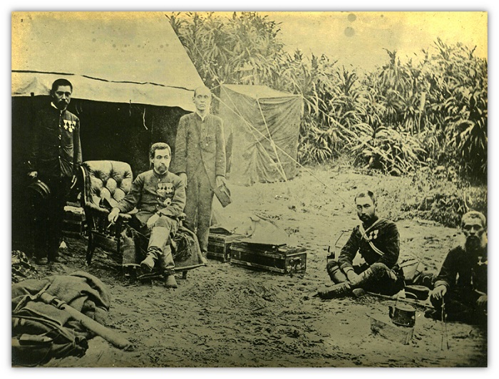 1895年近衛師團登陸三貂角澳底灣