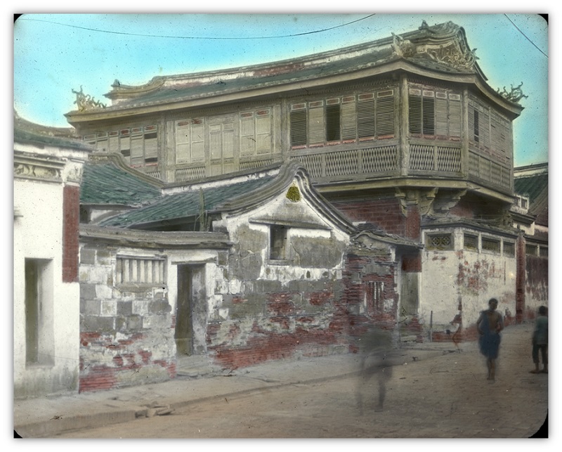 Yanshui Octagonal Building in Tainan in 1890s